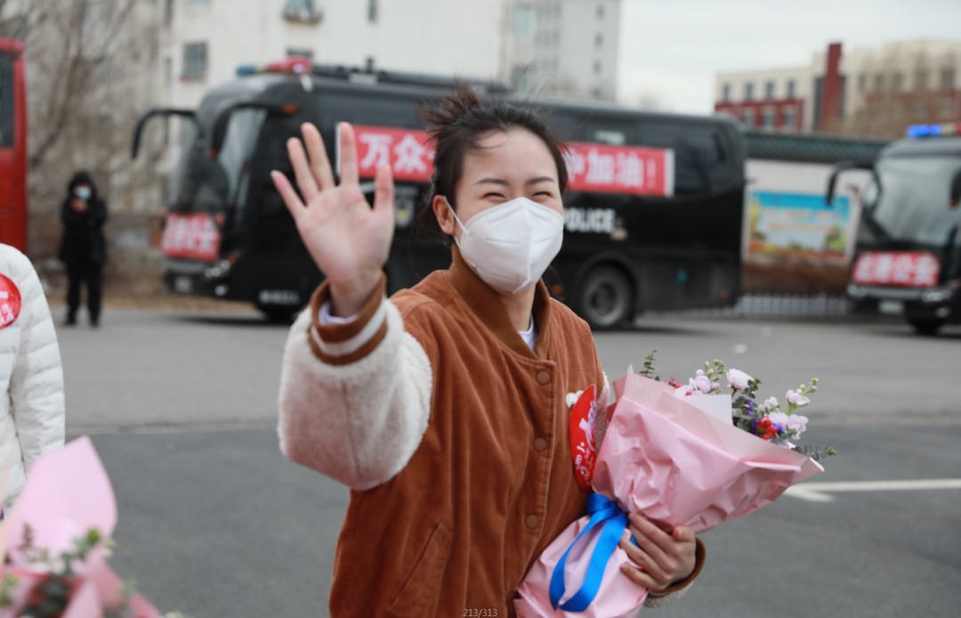 春暖花開，英雄歸來！葫蘆島市第二人民醫(yī)院支援綏中醫(yī)療隊凱旋而歸~(圖8)